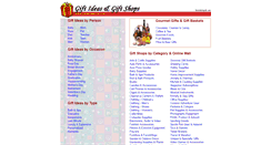 Desktop Screenshot of giftideashops.com